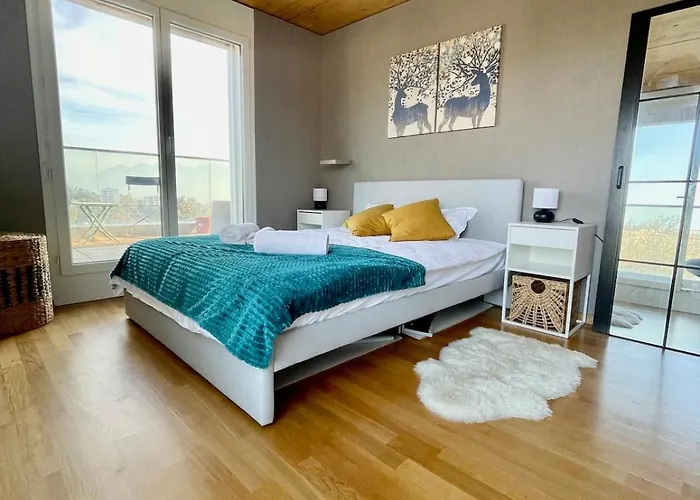 شقة Penthouse 360 View 2br, Large Terrace